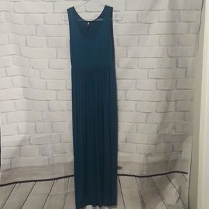 Womens Maxi Dress By Ray's Couture New In Teal